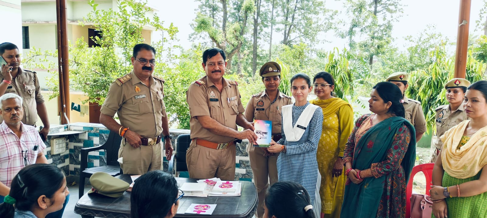 मिशन शक्ति के अन्तर्गत विद्यालय की छात्राओं का थाना फतेहपुर विजिट :13 मई 2026